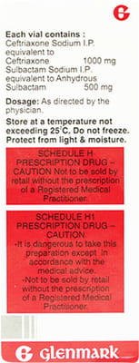 Milibact 1.5gm Dry Vial Of 1 Powder For Injection