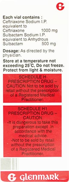 Milibact 1.5Gm Dry Vial Of 1 Powder For Injection