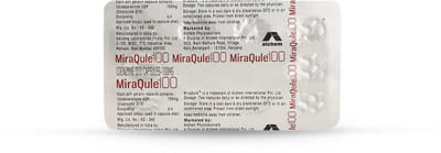Miraqule 100mg Strip Of 10 Capsules