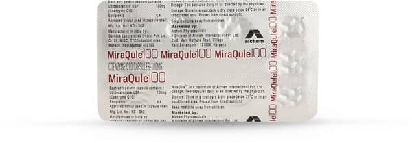Miraqule 100mg Strip Of 10 Capsules
