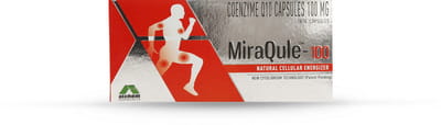 Miraqule 100mg Strip Of 10 Capsules