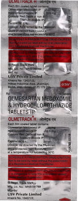 Olmetrack H 20mg Strip Of 10 Tablets