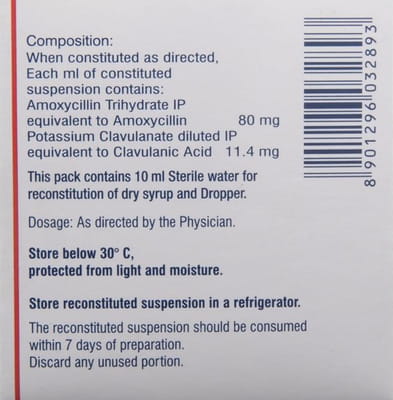 Moxclav Bottle Of 10ml Oral Drops