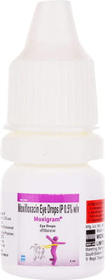 Moxigram 0.5% Bottle Of 5ml Eye Drops