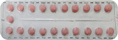 My Pill Strip Of 21 Tablets