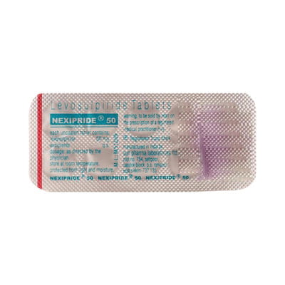 Nexipride 50mg Strip Of 10 Tablets