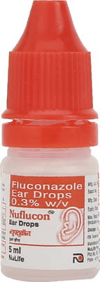 Nuflucon 0.3% Bottle Of 5ml Ear Drops