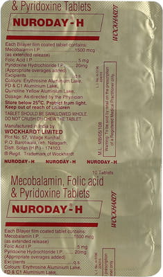 Nuroday H Strip Of 10 Tablets