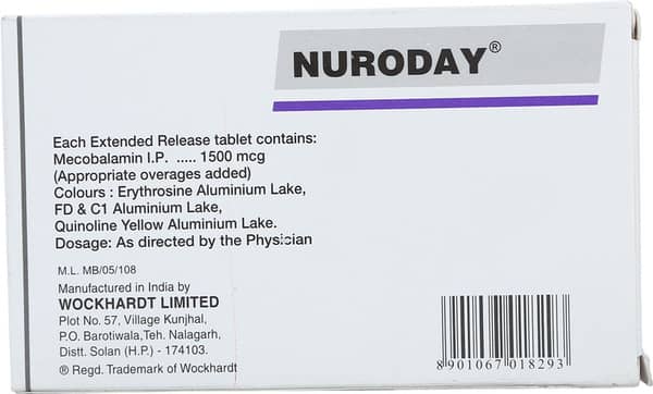 Nuroday 1500mcg Tablet