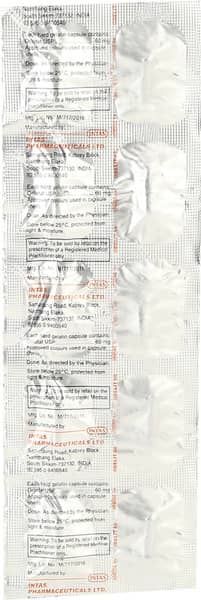Obelit 60mg Strip Of 10 Capsules