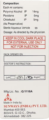 Occufresh Eye Drops 10ml