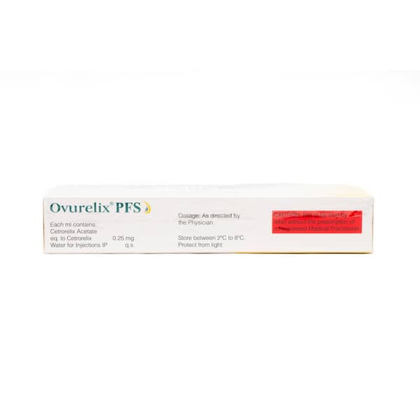 Ovurelix 0.25Mg Pre Filled Syringe Of 1Ml Solution For Injection