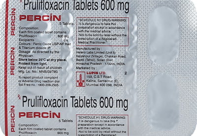 Percin Strip Of 5 Tablets