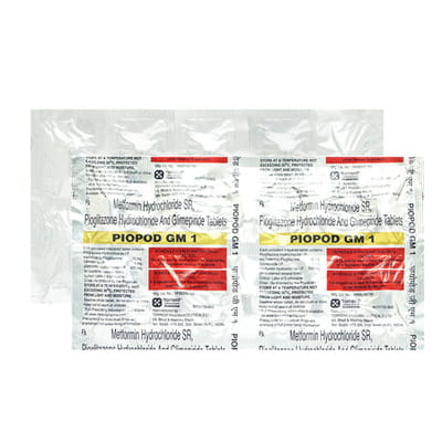Piopod Gm1 Strip Of 10 Tablets
