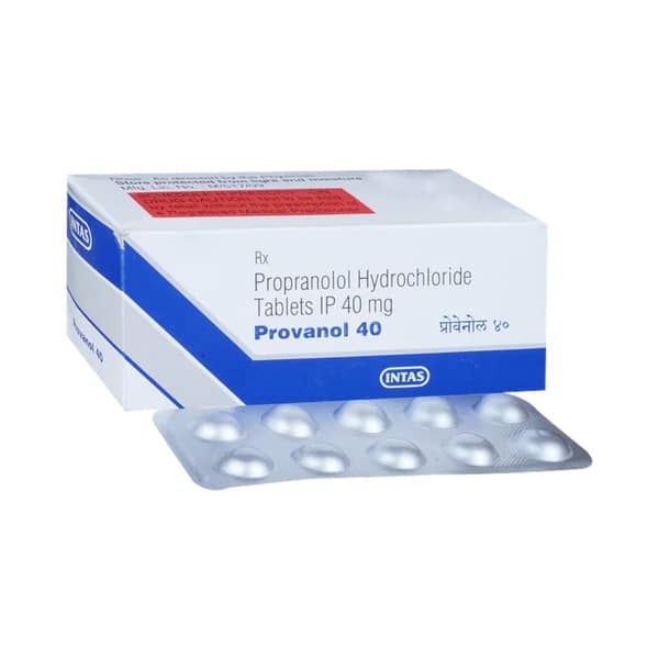 Provanol 40mg Strip Of 10 Tablets