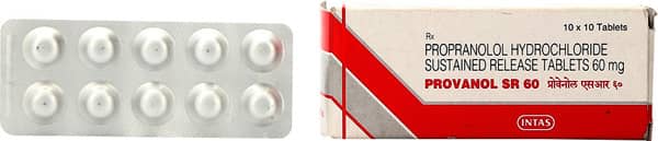 Provanol Sr 60mg Strip Of 10 Tablets