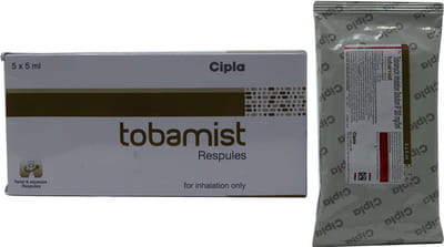 Tobamist 300mg 5ml Packet Of 5 Respules