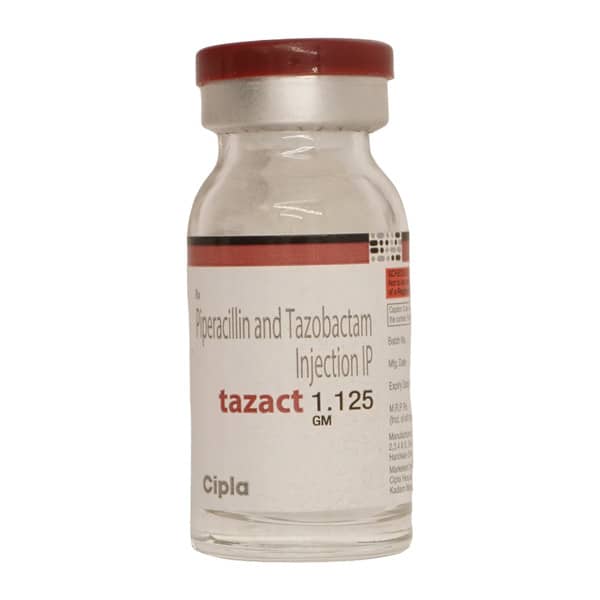 Tazact 1.125Gm Dry Vial Of 1 Powder For Injection