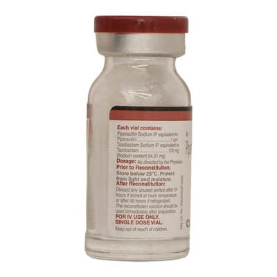 Tazact 1.125gm Dry Vial Of 1 Powder For Injection