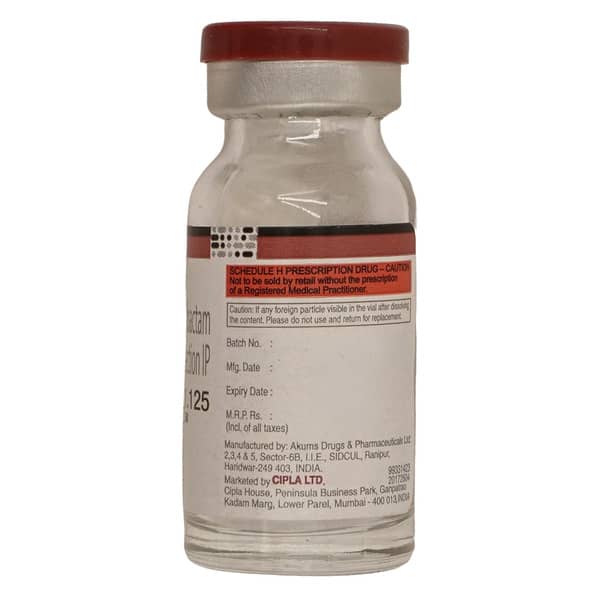Tazact 1.125Gm Dry Vial Of 1 Powder For Injection
