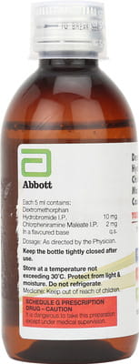 Tossex Dmr Kiwi Flavour Sugar Free Bottle Of 100ml Syrup