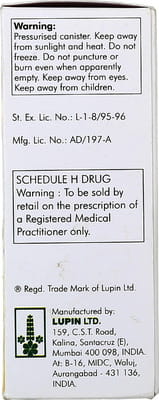 Salbair B Packet Of 200md Transhaler