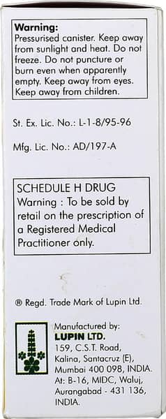 Salbair B Packet Of 200md Transhaler