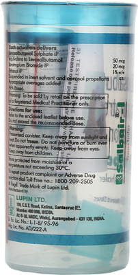 Salbair I Hfa Packet Of 200md Tanshaler