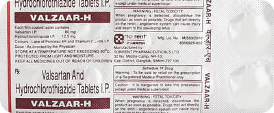 Valzaar H 40mg Strip Of 10 Tablets
