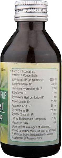 Visyneral Bottle Of 100ml Syrup