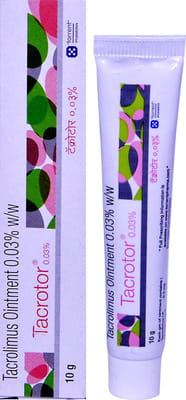 Tacrotor 0.03% Tube Of 10gm Ointment