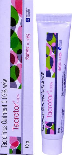 Tacrotor 0.03% Tube Of 10gm Ointment