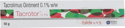 Tacrotor 0.1% Tube Of 10gm Ointment