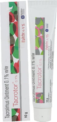 Tacrotor 0.1% Tube Of 10gm Ointment
