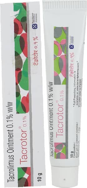 Tacrotor 0.1% Tube Of 10Gm Ointment
