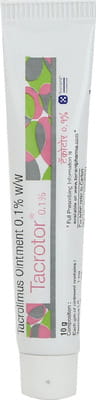 Tacrotor 0.1% Tube Of 10gm Ointment