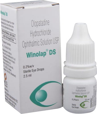 Winolap Ds Bottle Of 2.5ml Eye Drops