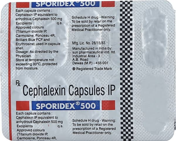 Sporidex 500 Capsule