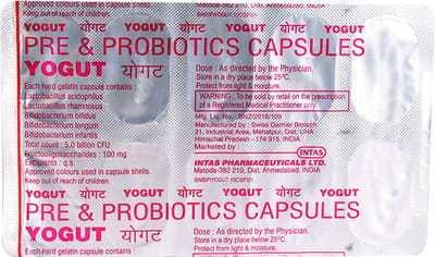 Yogut Strip Of 10 Capsules