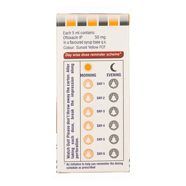 Zanocin 50mg Bottle Of 60ml Oral Liquid