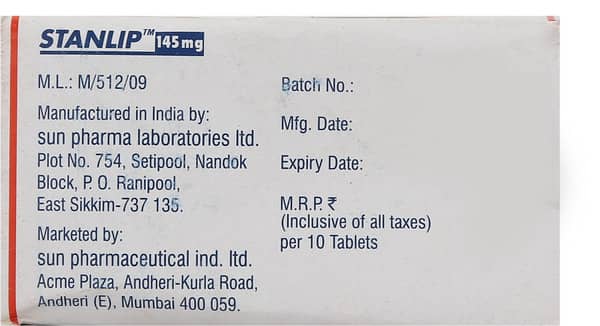 Stanlip 145mg Tablet