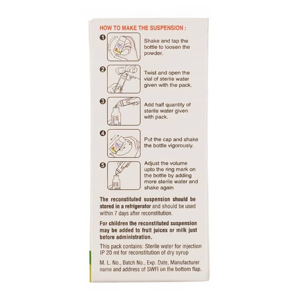 Zefu Bottle Of 30ml Dry Syrup