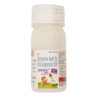 Zefu Bottle Of 30ml Dry Syrup