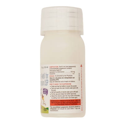 Zefu Bottle Of 30ml Dry Syrup