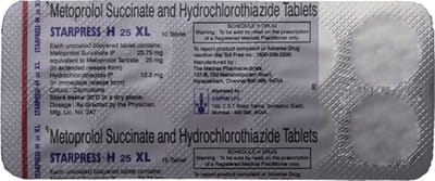 Starpress H Xl 25mg Strip Of 10 Tablets