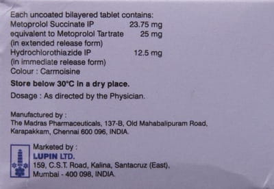 Starpress H Xl 25mg Strip Of 10 Tablets