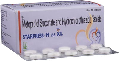 Starpress H Xl 25mg Strip Of 10 Tablets