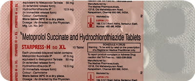 Starpress H Xl 50mg Strip Of 10 Tablets