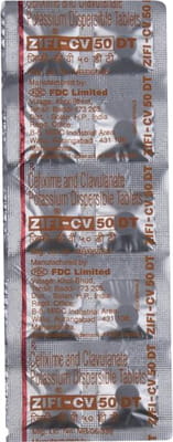 Zifi Cv Dt 50mg Strip Of 10 Tablets