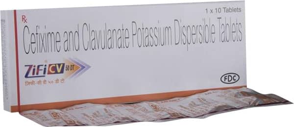 Zifi Cv Dt 50mg Strip Of 10 Tablets